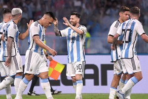 Argentina vence con holgura a Curazao en Santiago del Estero. Crédito: Télam