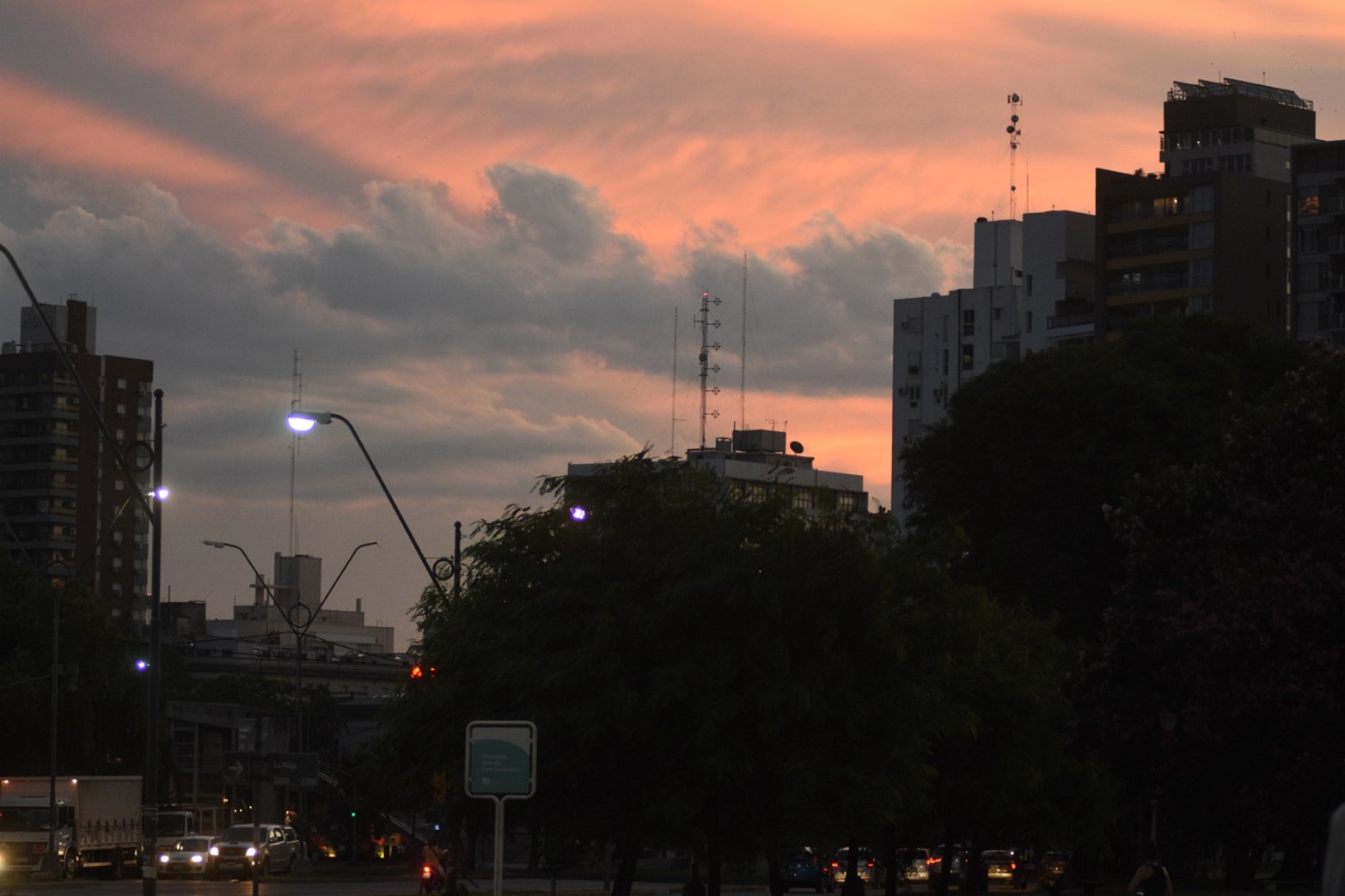 Atardecer en Santa Fe