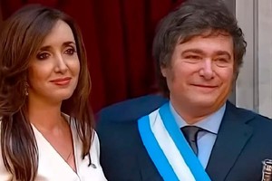 Victoria Villarruel y Javier Milei. Al parecer, la vice no está dispuesta a resignarse al rol de campanillera real.